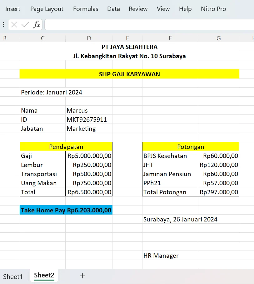 Penerapan Praktis: Cara Membuat Slip Prediksi