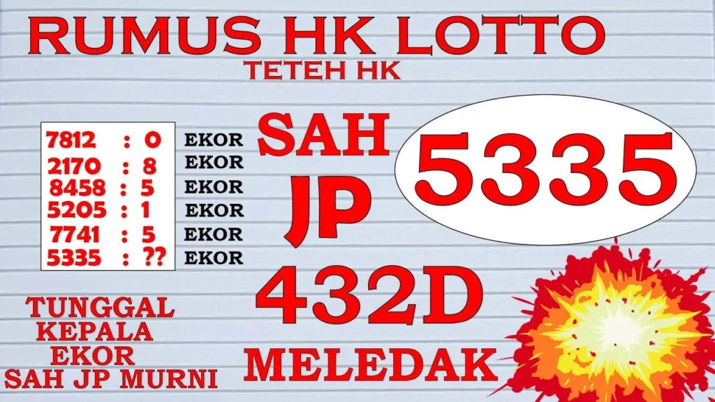 Strategi Jangka Panjang untuk Prediksi HK Lotto